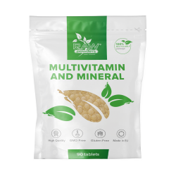 Rohpulver Multivitamine und Mineralien (90 Tabletten)